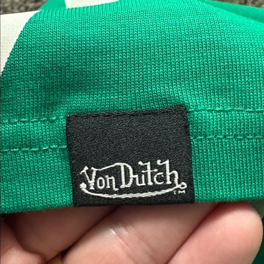 Von Dutch Green Logo Tee S - Picture 4 of 9